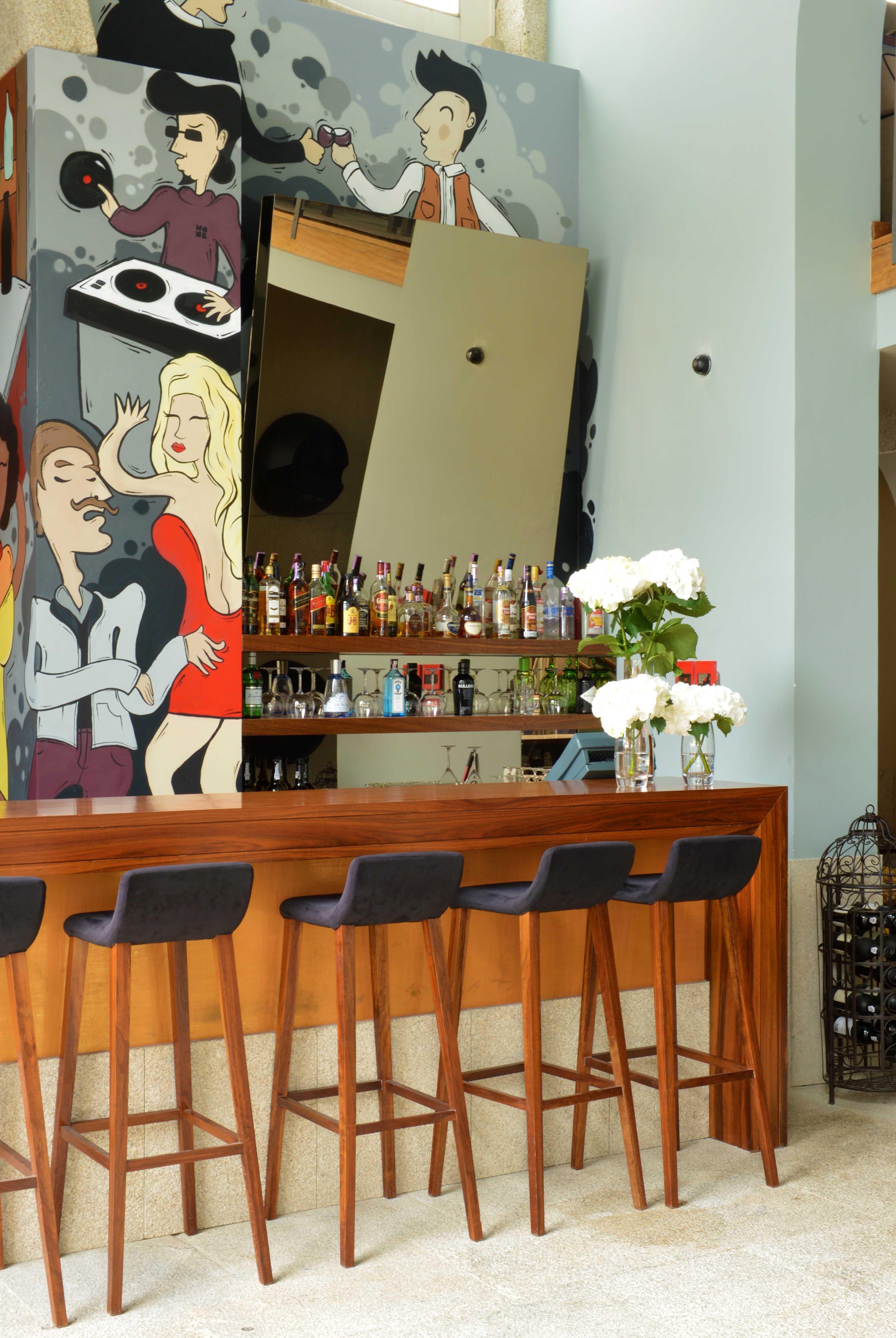 Pestana Vintage Porto Hotel & World Heritage Site Εξωτερικό φωτογραφία The bar at the hotel